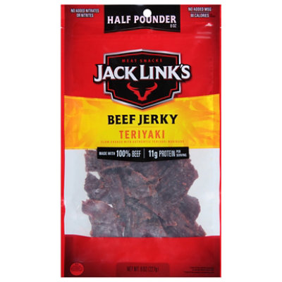 Jack Links Beef Jerky Teriyaki Mega Pack - 8 Oz - Pavilions