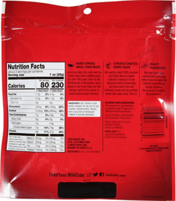Jack Links Meat Snacks Tender Bites Original Beef Steak - 2.85 Oz - Image 6