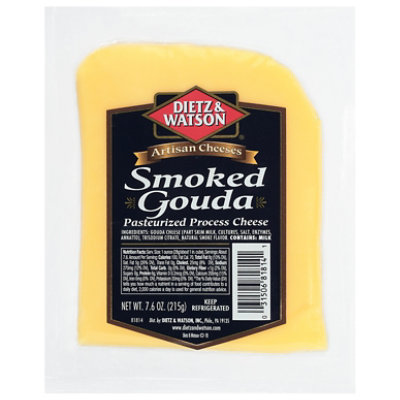 Dietz & Watson Smoked Gouda Cheese - 7.6 Oz - Image 3