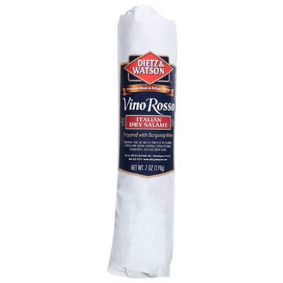 Dietz & Watson Salame Italian Dry Vino Rosso - 7 Oz - Image 2