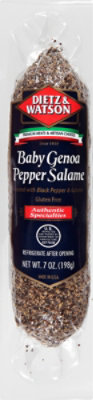 Dietz & Watson Peppered Baby Genoa - 7 Oz - Image 2