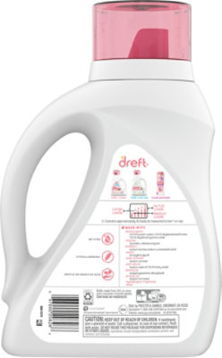 Dreft Laundry Detergent Liquid Stage 1 Newborn Baby - 50 Fl. Oz. - Image 5