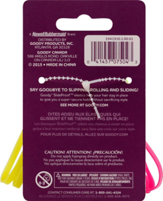 Goody Elastics Slideproof Latex Brights - 30 Count - Image 3