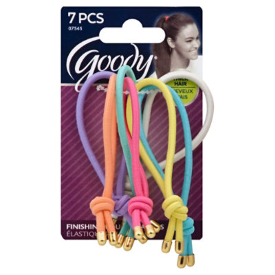 Goody Elastics Finishing Touch Minted Pastels - 7 Count