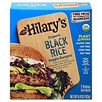 Hilarys Eat Well Black Rice Burger Patties - 6.4 Oz - Image 3