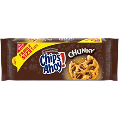 CHIPS AHOY! Chunky Chocolate Chip Cookies Family Size - 18 Oz - Image 1