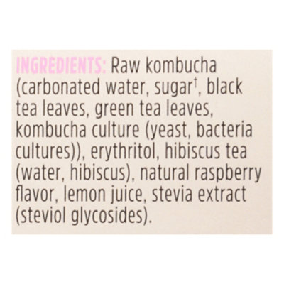 Remedy Raspberry Lemonade Kombucha - 4-11 Fl. Oz. - Image 5