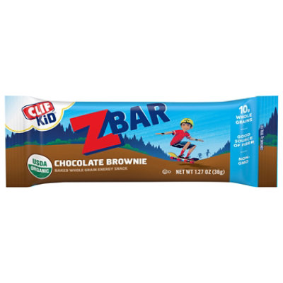 CLIF Kid ZBar Organic Chocolate Brownie - 1.27 Oz