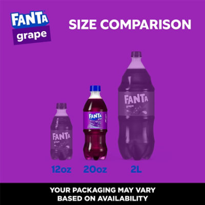 Fanta Soda Grape - 20 Fl. Oz. - Image 3