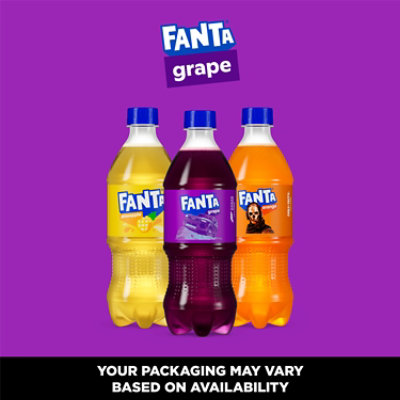 Fanta Soda Grape - 20 Fl. Oz. - Image 5