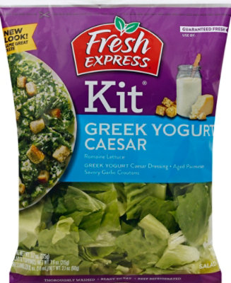 Fresh Express Salad Kit Caesar Greek - 7.55 Oz - Image 2