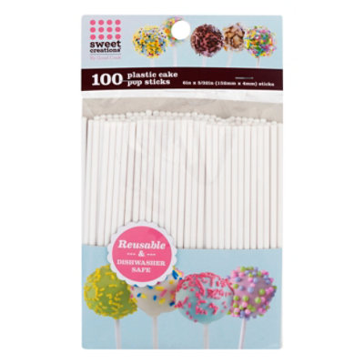 GoodCook Sweet Creations Cake Pop Stick Plastic 6 Inch - 100 Count - ACME  Markets