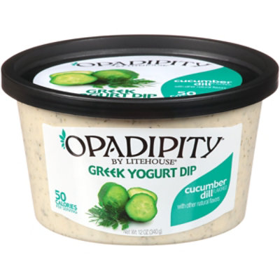 Litehouse Opadipity Dip Yogurt Greek Cucumber Dill - 12 Oz - Image 3