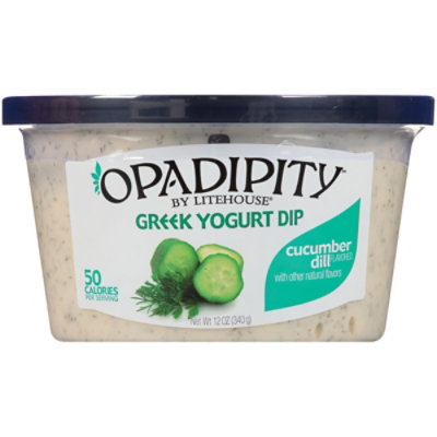 Litehouse Opadipity Dip Yogurt Greek Cucumber Dill - 12 Oz - Image 2