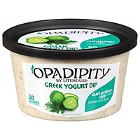 Litehouse Opadipity Dip Yogurt Greek Cucumber Dill - 12 Oz - Image 1