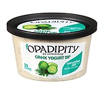 Litehouse Opadipity Dip Yogurt Greek Cucumber Dill - 12 Oz