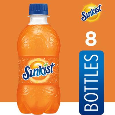 Sunkist Orange Soda Bottle - 8-12 Fl. Oz. - Image 3