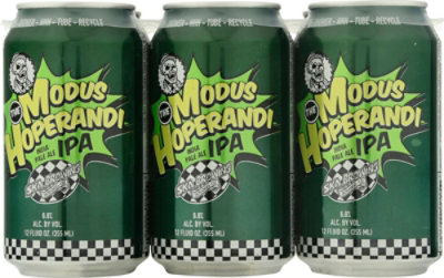Ska Modus Hoperandi India Pale Ale Cans - 6-12 Fl. Oz. - Image 4