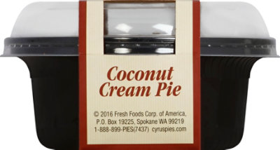 Cyrus OLearys Cream Pie Coconut Single Serve - Each - Image 2