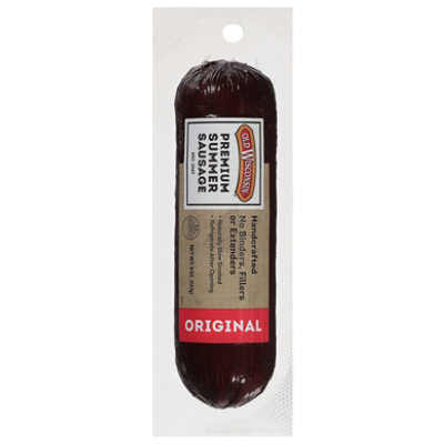 Old Wisconsin Summer Sausage Premium Original - 8 Oz - Image 3