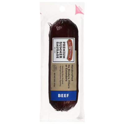 Old Wisconsin Summer Sausage Premium Beef - 8 Oz - Image 3