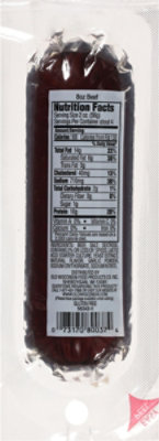 Old Wisconsin Summer Sausage Premium Beef - 8 Oz - Image 6