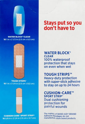 BAND-AID Brand Adhesive Bandages Variety Pack Assorted Sizes - 30 Count - Image 4