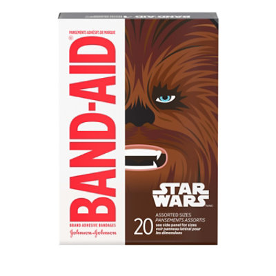 BAND-AID Brand Adhesive Bandages Star Wars Assorted Sizes - 20 Count - Image 1