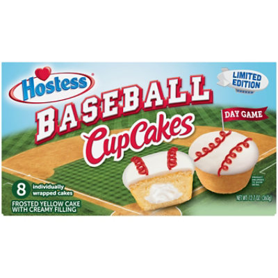 Hostess Cupcakes Baseball Cupcakes Multipack - Each