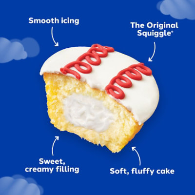 Hostess Limited Edition Cupcakes Baseballs Frosted Golden Snack Cakes - 8 Count - Image 3