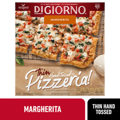 DiGiorno Pizzeria! Margherita Frozen Pizza On Thin Hand Tossed Style Crust - 18 Oz
