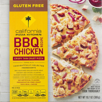 California Pizza Kitchen Pizza BBQ Chicken Gluten Free ...