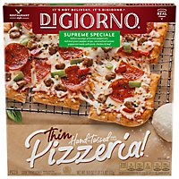 DIGIORNO Pizzeria! Pizza Thin Supreme Speciale Frozen - 18.8 Oz - Image 2
