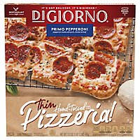DIGIORNO Pizzeria! Pizza Thin Primo Pepperoni Frozen - 17.2 Oz - Image 3