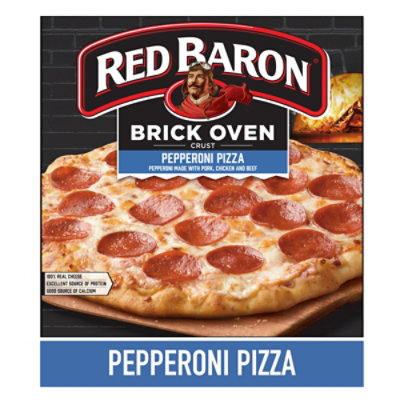 Red Baron Pizza Brick Oven Crust Pepperoni - 17.89 Oz - Image 1