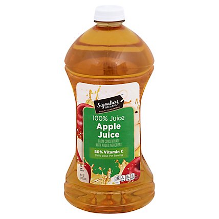 Signature SELECT Juice 100% Apple - 90 Fl. Oz. - Image 1