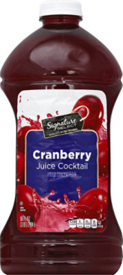 Signature SELECT Juice Cocktail Cranberry - 96 Fl. Oz - Image 2