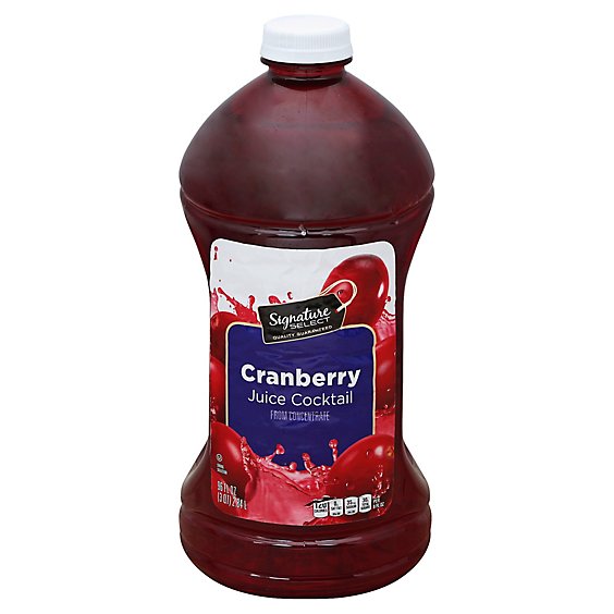 Signature SELECT Juice Cocktail Cranberry - 96 Fl. Oz