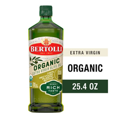 Bertolli Organic Olive Oil Extra Virgin Bottle - 25 Fl. Oz.