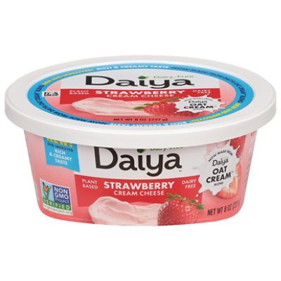 Daiya Dairy Free Strawberry Vegan Cream Cheese - 8 Oz - Image 1