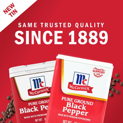 McCormick Pure Ground Black Pepper - 1.5 Oz - Image 2