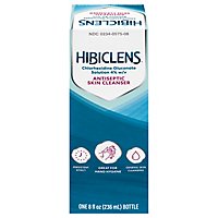 HIBICLENS Skin Cleanser Antiseptic Antimicrobial - 8 Fl. Oz. - Image 1