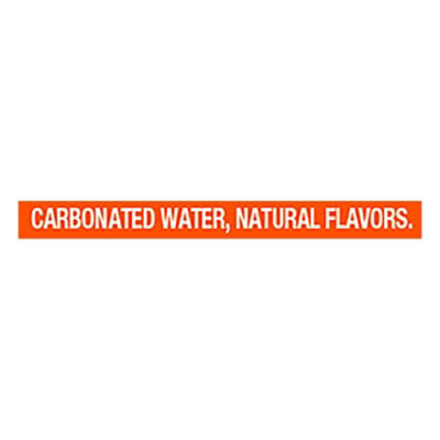 Canada Dry Mandarin Orange Sparkling Seltzer Water In Can - 12-12 Fl. Oz. - Image 4