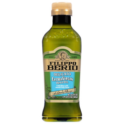 Flippo Berio Delicato Extra Virgin Olive Oil - 16.9 Fl. Oz. - Image 4