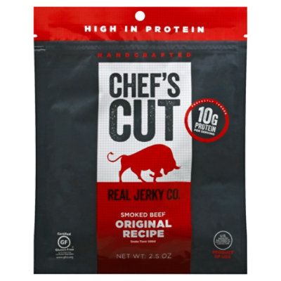 Chefs Cut Real Jerky Co. Real Steak Jerky Original Recipe - 2.5 Oz - Image 1