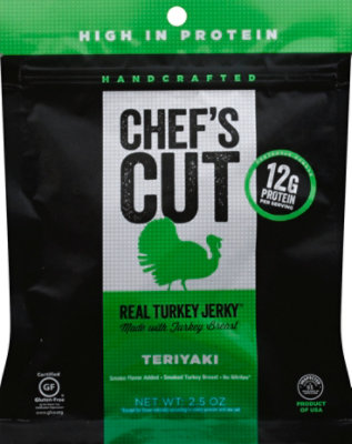 Chefs Cut Real Jerky Co. Real Turkey Jerky - 2.5 Oz - Image 2