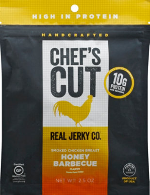 Chefs Cut Real Jerky Co. Smoked Chicken Breast Honey Barbecue - 2.5 Oz - Image 2