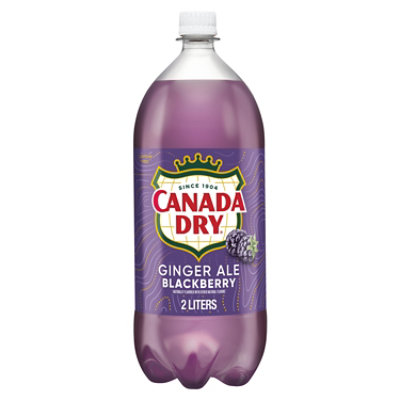 Canada Dry Blackberry Ginger Ale Bottle - 2 Liter - Image 1