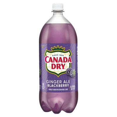 Canada Dry Blackberry Ginger Ale Bottle - 2 Liter - Image 5