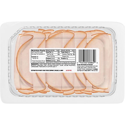 Oscar Mayer Deli Fresh Honey Smoked Turkey Breast Sliced Lunch Meat Family Size Tray - 16 Oz - Image 9